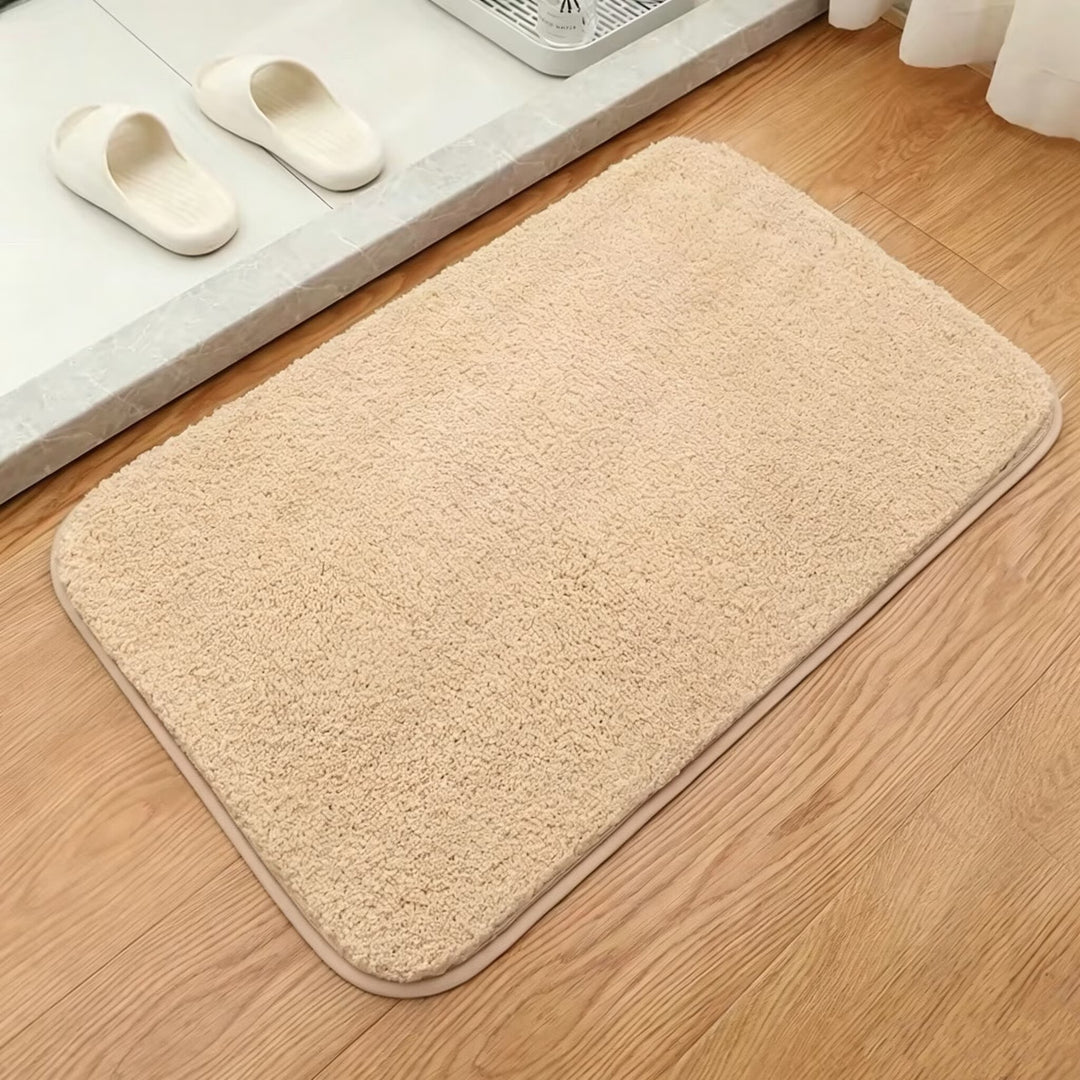 Plush Bathroom Rug Kalsten
