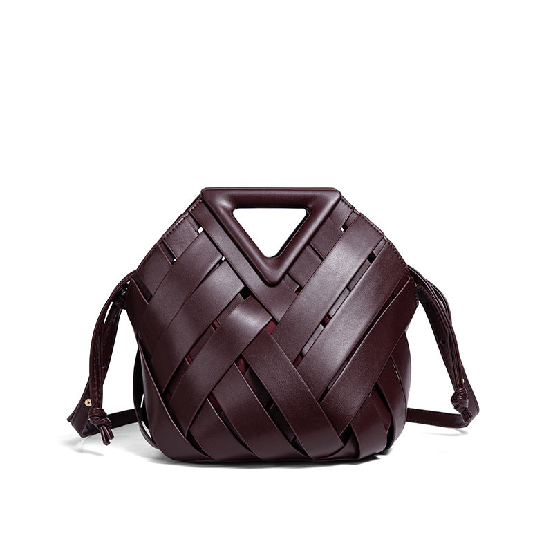 Woven Leather Handbag Kalsten