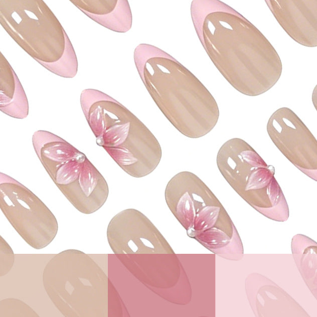 Luxurious Floral Nail Art Enhancements Kalsten