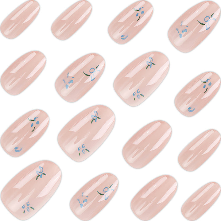 Floral Design Press On Nails Kalsten