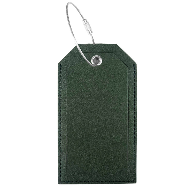 Women’s luggage tag made of durable leather with stainless steel closure Kalsten