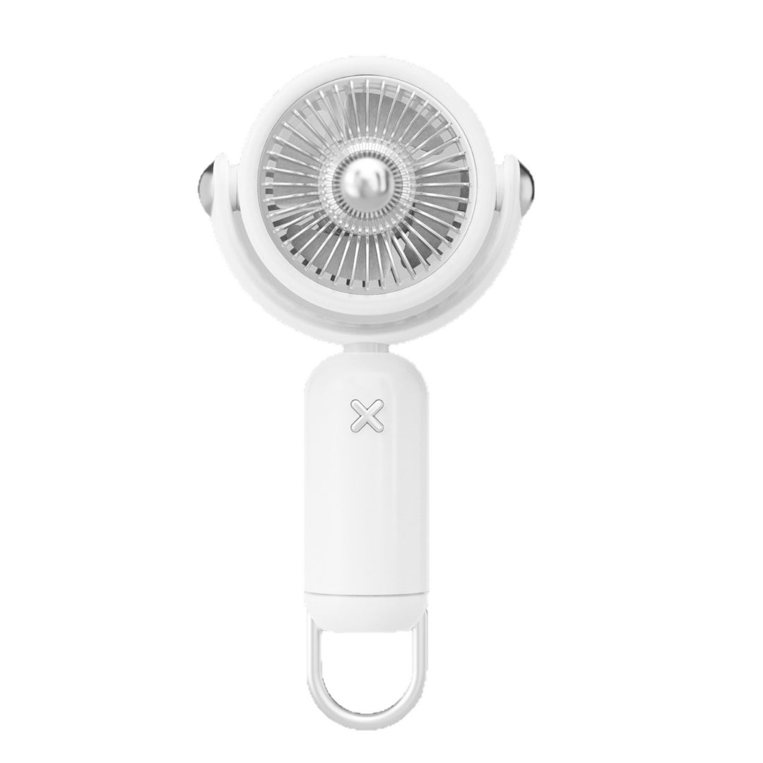 Women’s portable handheld fan with ergonomic grip and powerful battery Kalsten