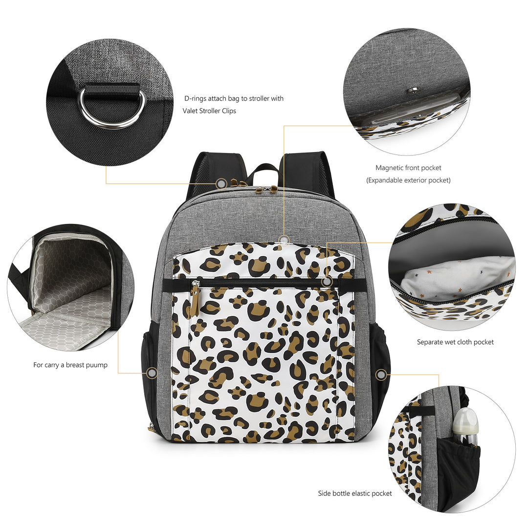 Backpack with Modern Animal Pattern Kalsten