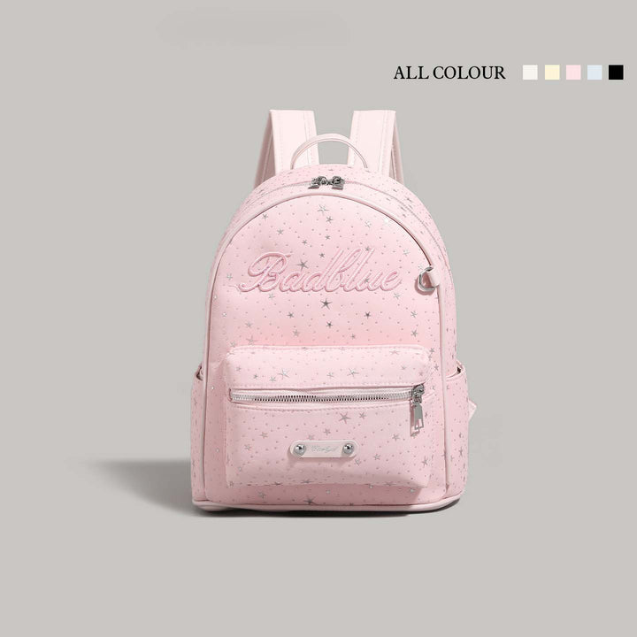 Star-Embellished Casual Backpack Kalsten