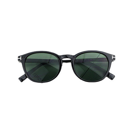 Women's fashionable round sunglasses with elegant plastic frame Kalsten