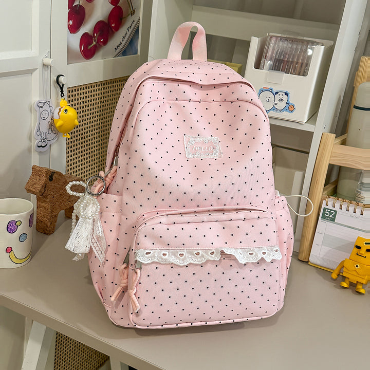 Adorable Polka Dot Backpack Kalsten