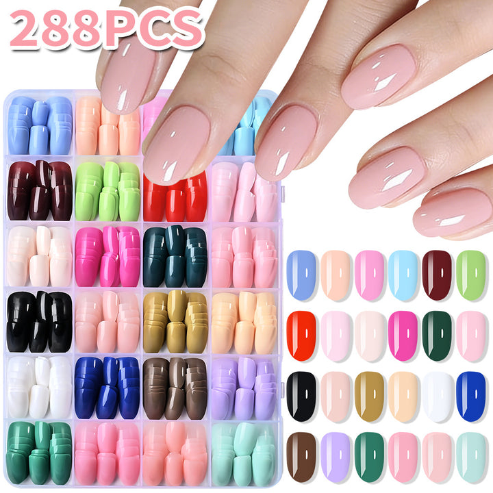 Premium Multi-Shape False Nail Set Kalsten