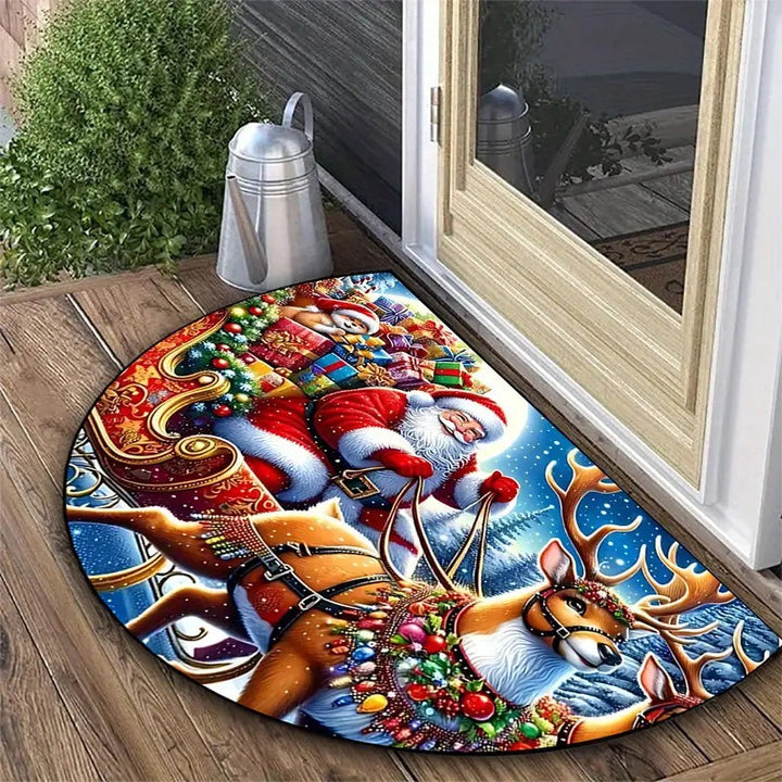 Holiday-Themed Decorative Floor Mat Kalsten