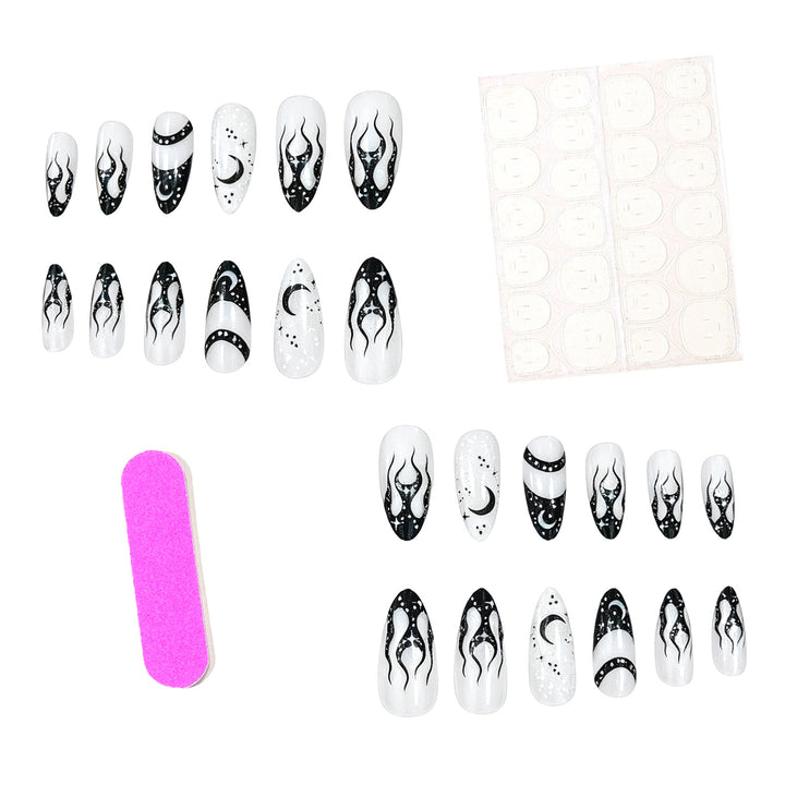 Artistic Stiletto Nail Enhancements Kalsten