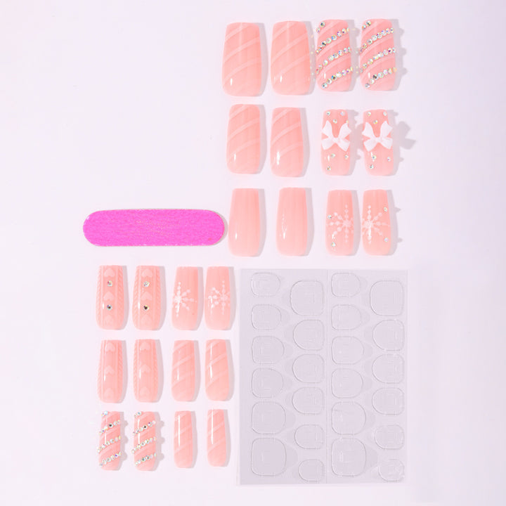 Art Nail Set with elaborate decorations Kalsten