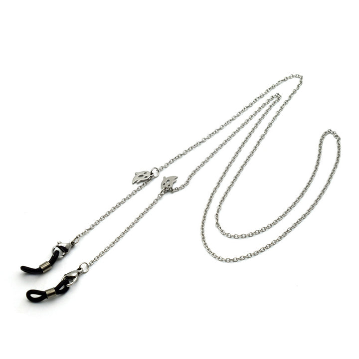 Stylish Geometric Chain Eyewear Holder Kalsten