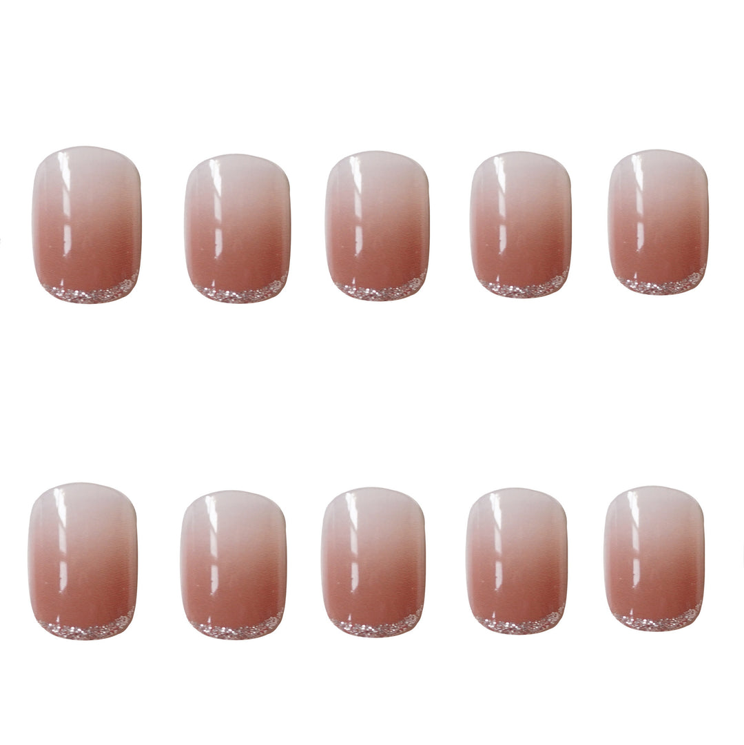 Stylish Press-On Nail Kit with Elegant Ombre Design Kalsten