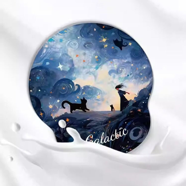 Artistic Nebula-Themed Mouse Pad Kalsten