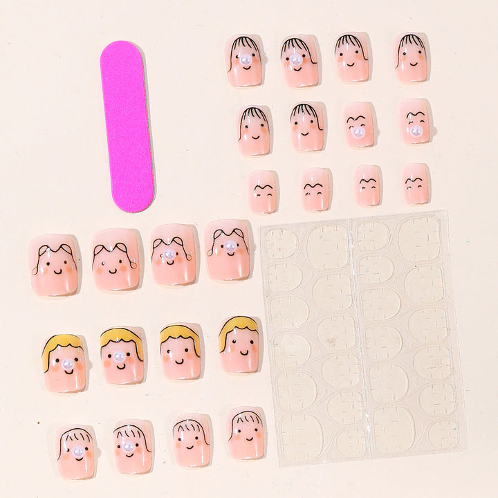 Whimsical Character Nail Art Kalsten