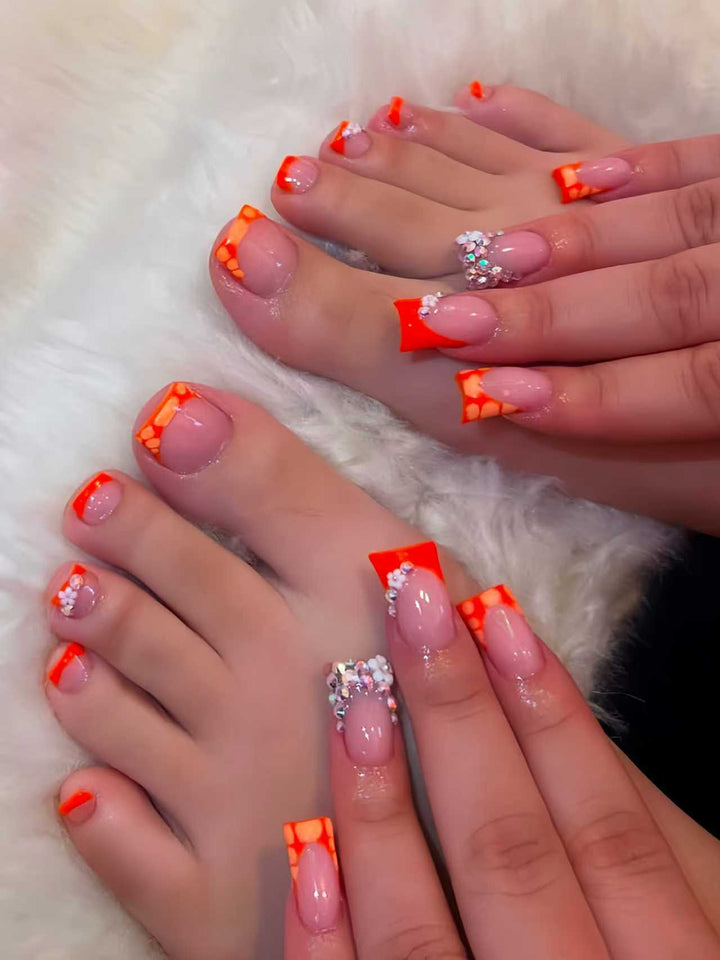 Luxe Decorative Press-On Nail Extensions Kalsten