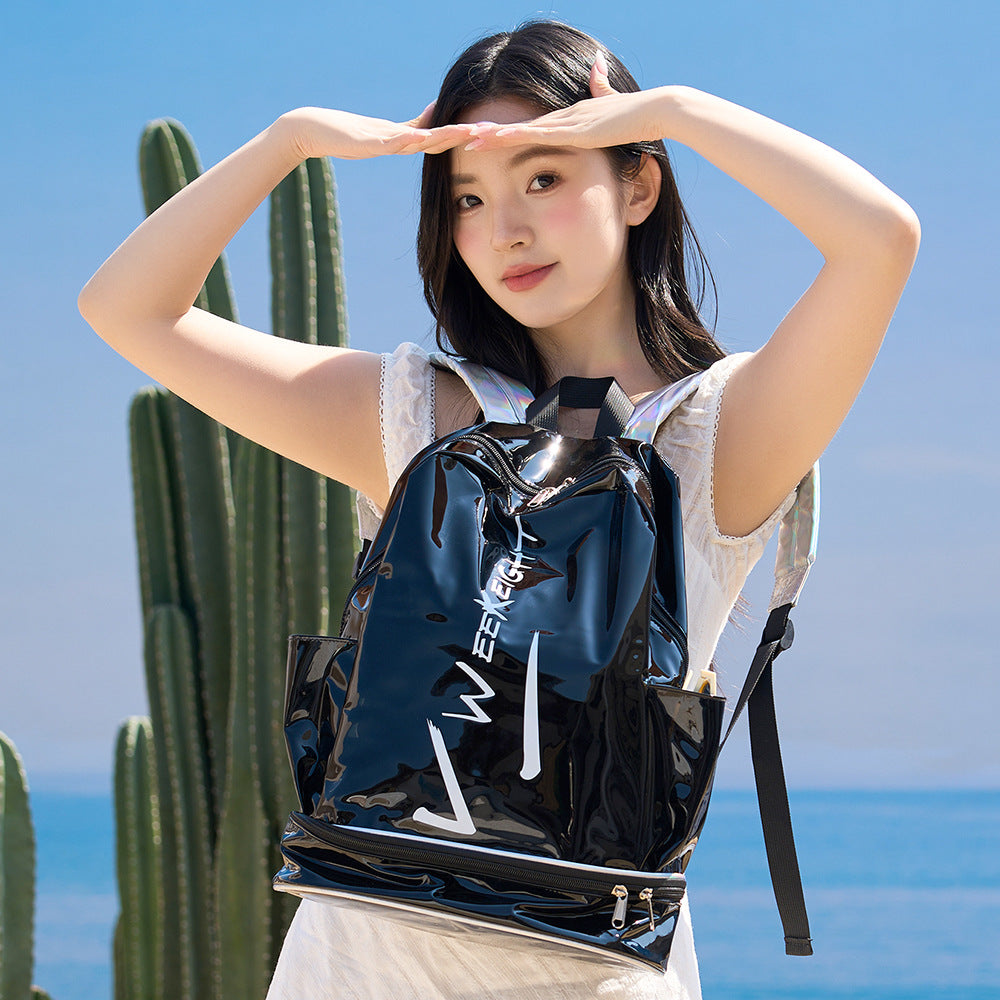 Durable High-Gloss Backpack Kalsten