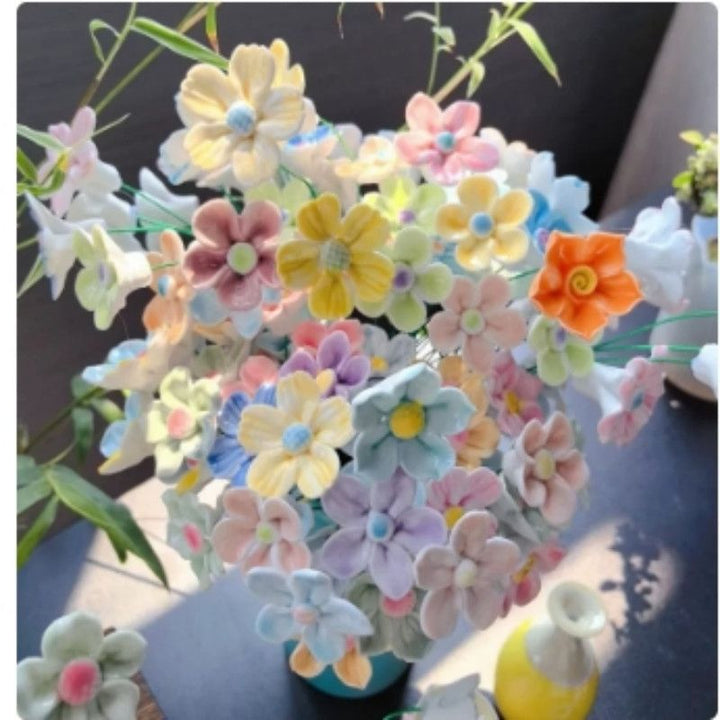 Handmade Porcelain Flower Bouquet