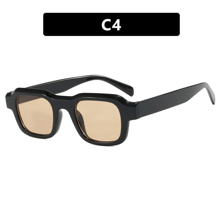 Women's modern square sunglasses with protective polycarbonate frame Kalsten