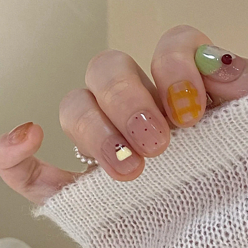 Artistic Press-On Nail Art Set Kalsten