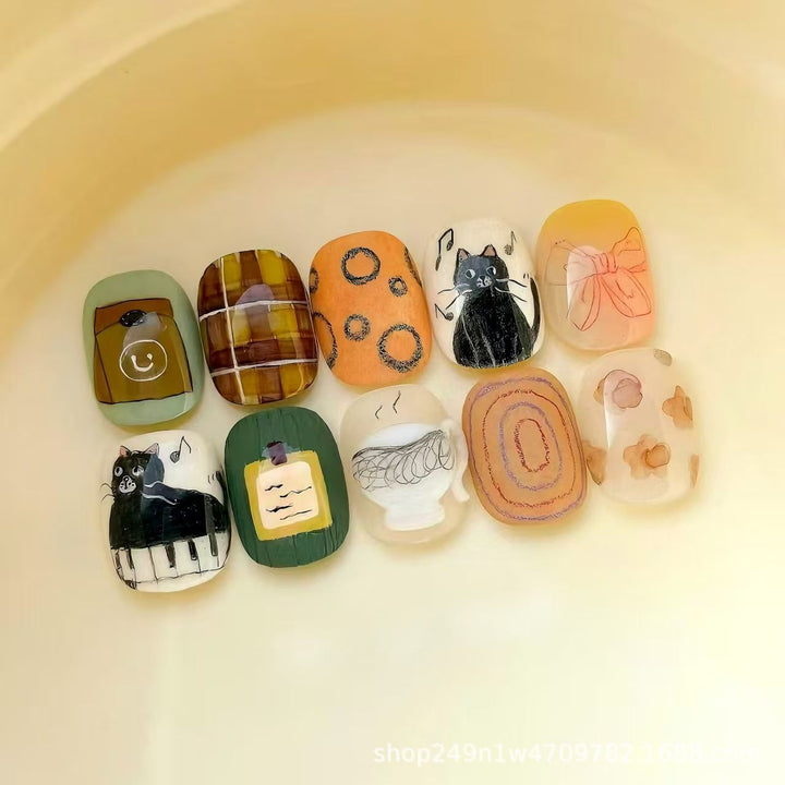 Playful Artistic Nail Art Design Set Kalsten