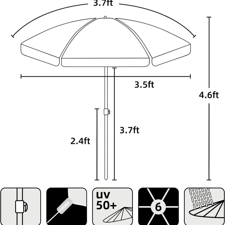 Women's Beach Umbrella Kalsten