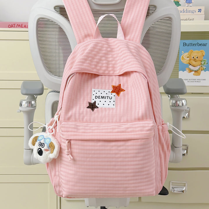 Stylish Checkered Backpack Kalsten