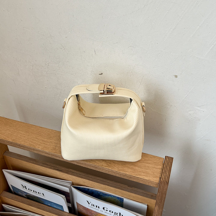 WoTextured Ribbed Handbag Kalsten