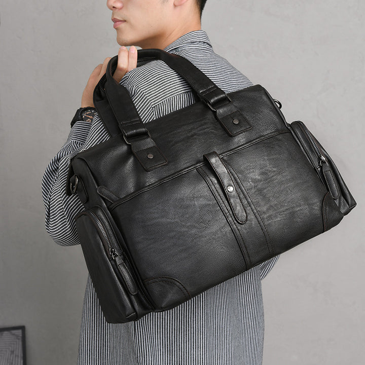 Premium Leather Briefcase Kalsten