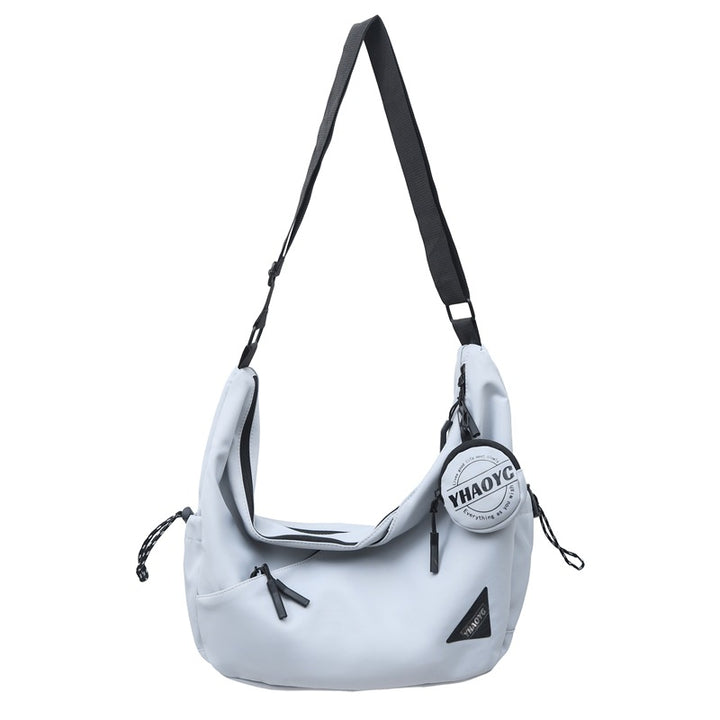 Stylish Shoulder Bag With Multiple Zip Compartments Kalsten