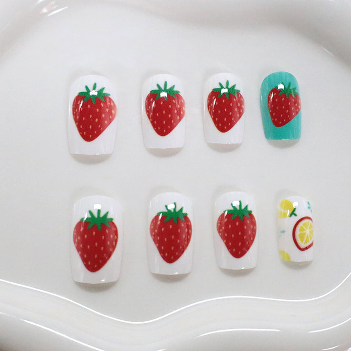 Artistic Fruit-Themed Nail Art Kalsten