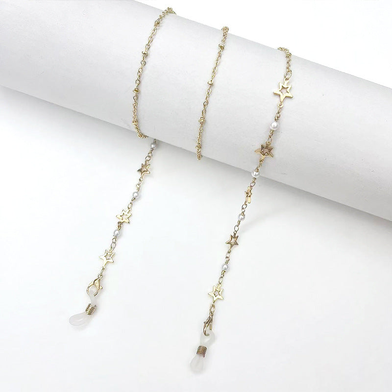 Star-Embellished Eyewear Retainer Chain Kalsten