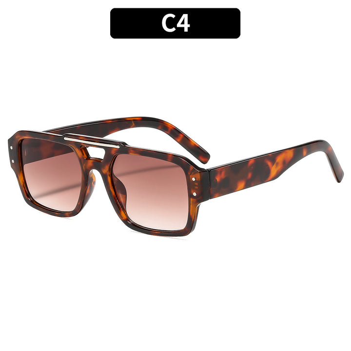 Futuristic Angular Square Sunglasses