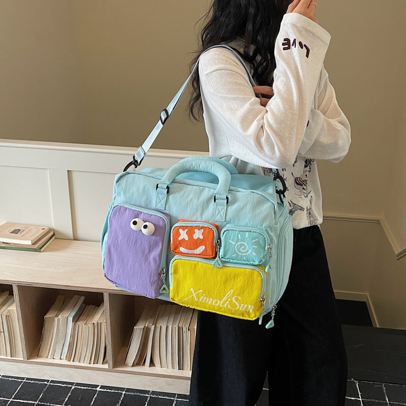 Stylish Multi-Pocket Tote Bag Kalsten