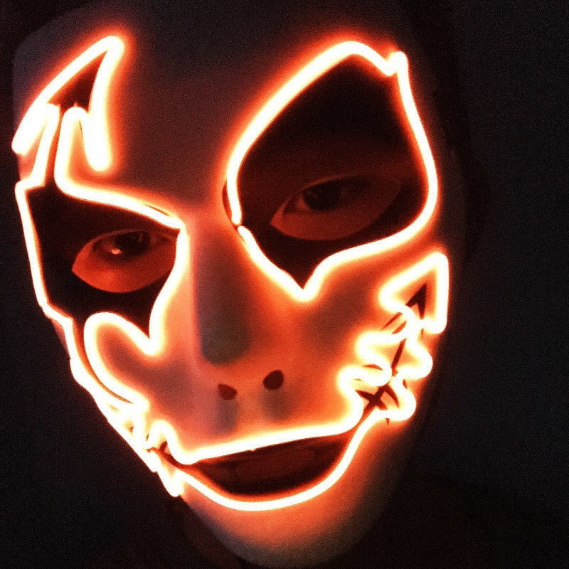 LED Glowing Halloween Masquerade Mask Kalsten