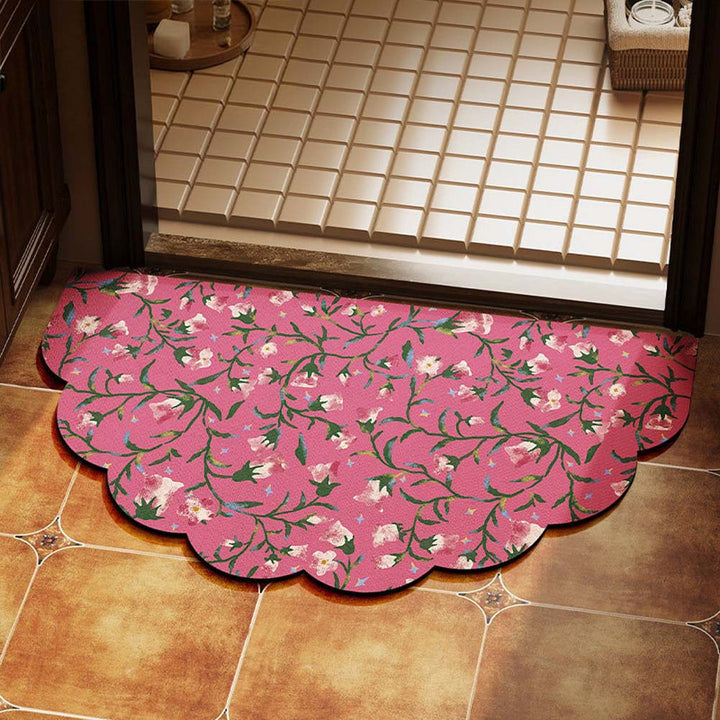Decorative Floral Area Rug
