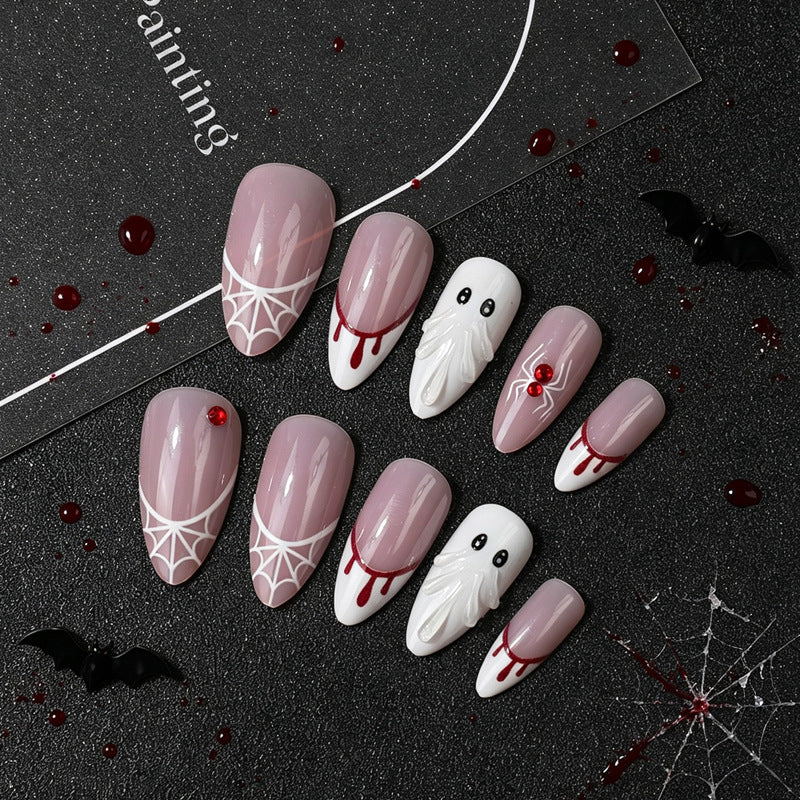 Creative Halloween Themed Press-On Nail Set Kalsten