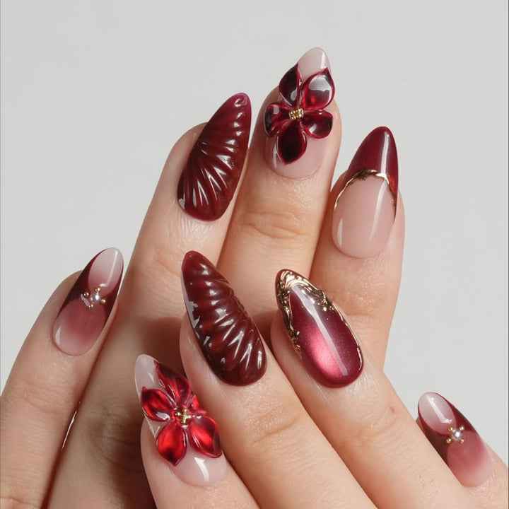 Elegant Press-On Nail Tips Kalsten