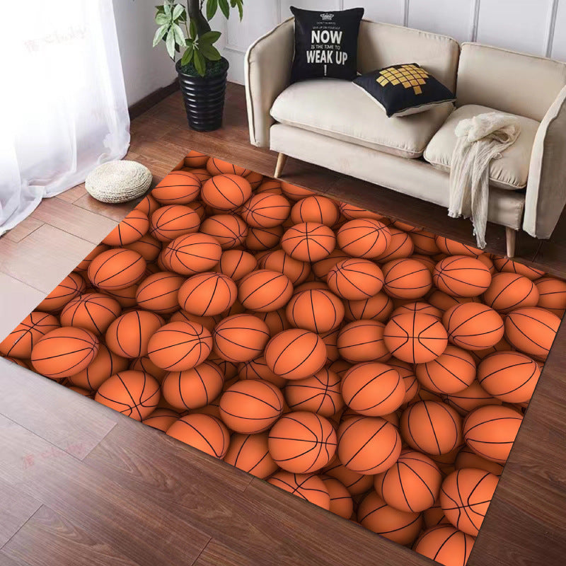 Basketball-Themed Area Rug Kalsten