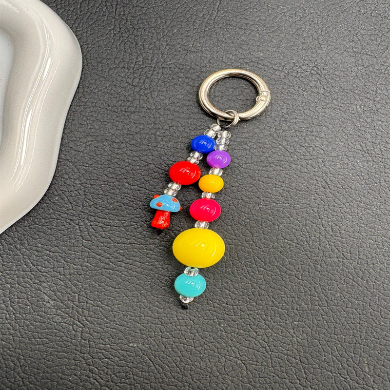 Decorative Beaded Charm Keychain Kalsten 1790135242