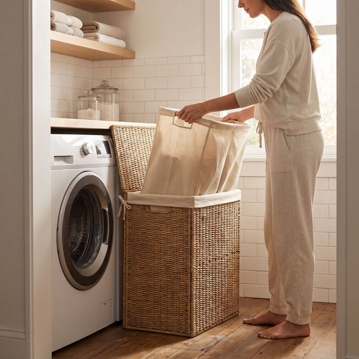 Woven Laundry Basket Kalsten