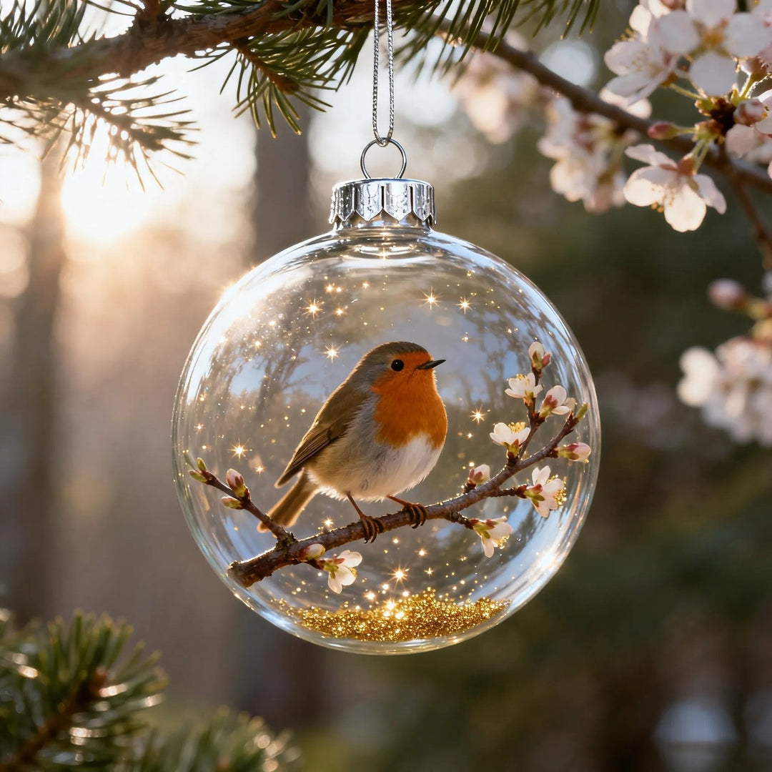 Decorative Glass Bird Ornament Kalsten