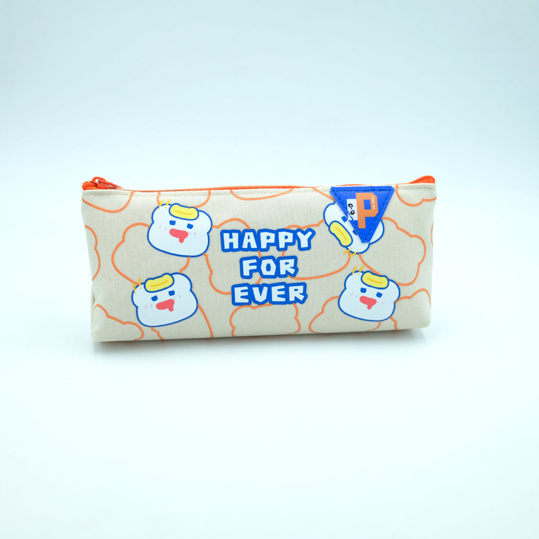 Cute Cartoon Print Pencil Case