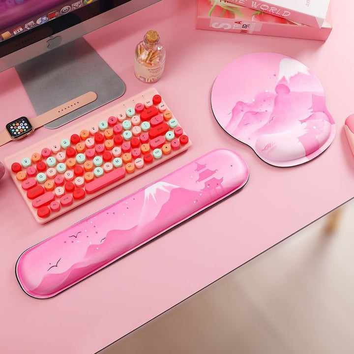Gel Wrist Support Mouse Pad