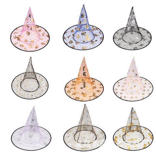 Festive Halloween-Themed Witch Hat Decoration Kalsten