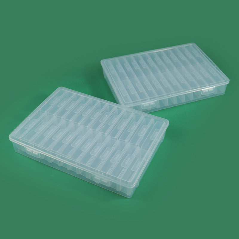 Multi-Division Transparent Craft Storage Box Kalsten