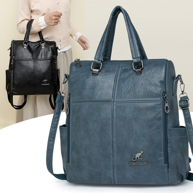 Multi-Functional Faux Leather Handbag Kalsten