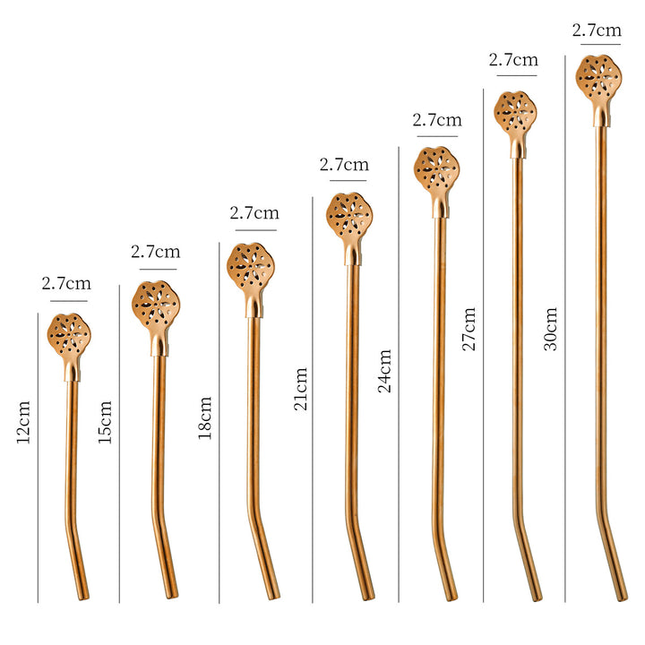 Stylish teaspoons with practical drainage holes Kalsten