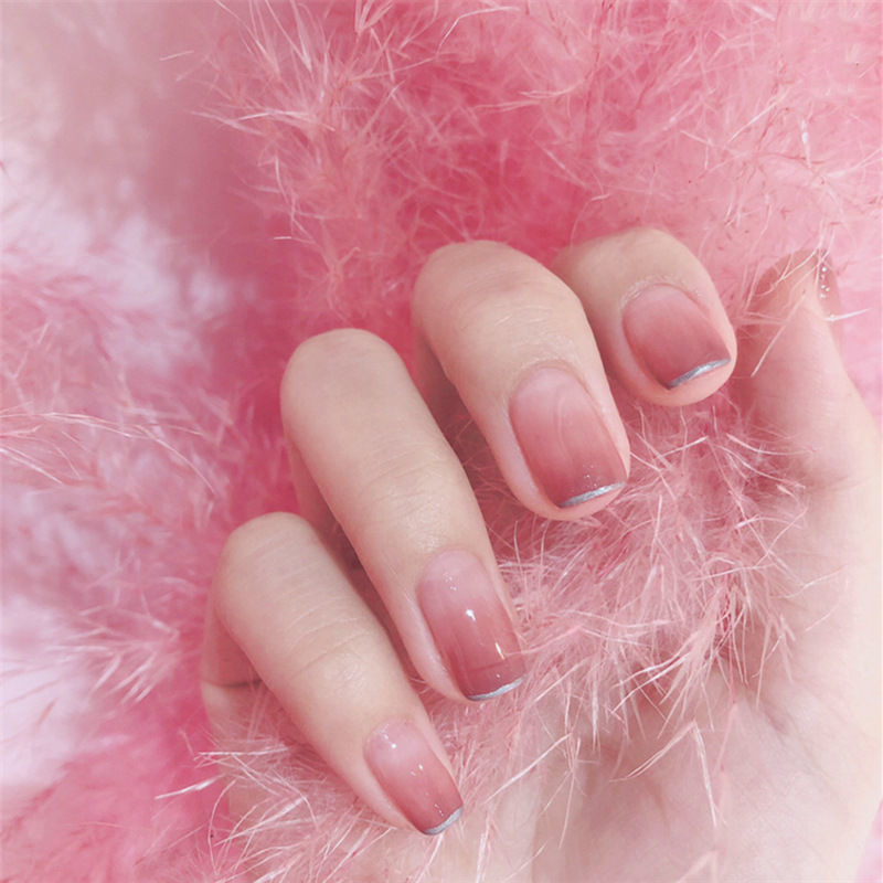 Ombre Glossy Nail Tips Kalsten