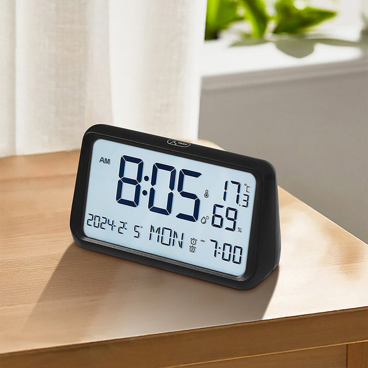 Digital alarm clock with temperature and humidity display Kalsten