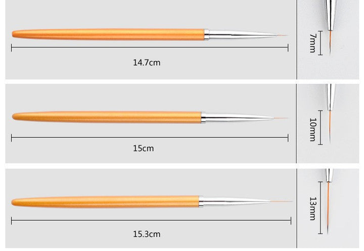 Fine Point Nail Art Detailing Brushes Kalsten